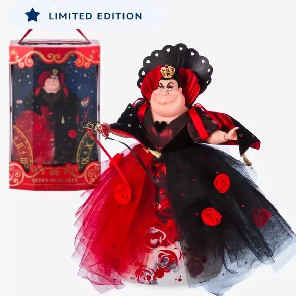 Limited Edition Disney Queen of Hearts Collectible Doll - Picture 9 of 10